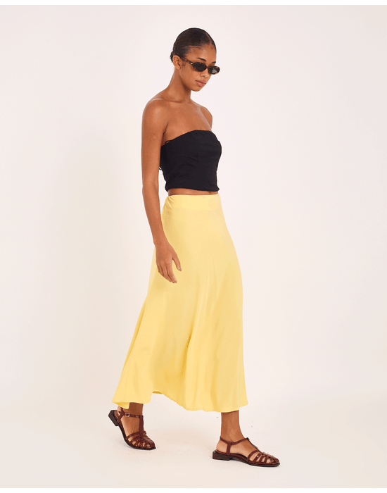 Saia bossa vin amarelo