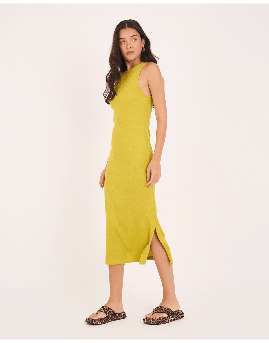 Vestido retro tex verde