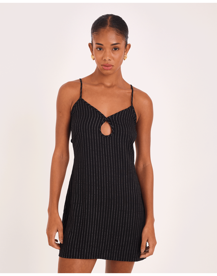 Vestido genova vin preto