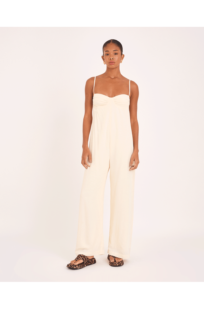 Macacão bossa vin off-white