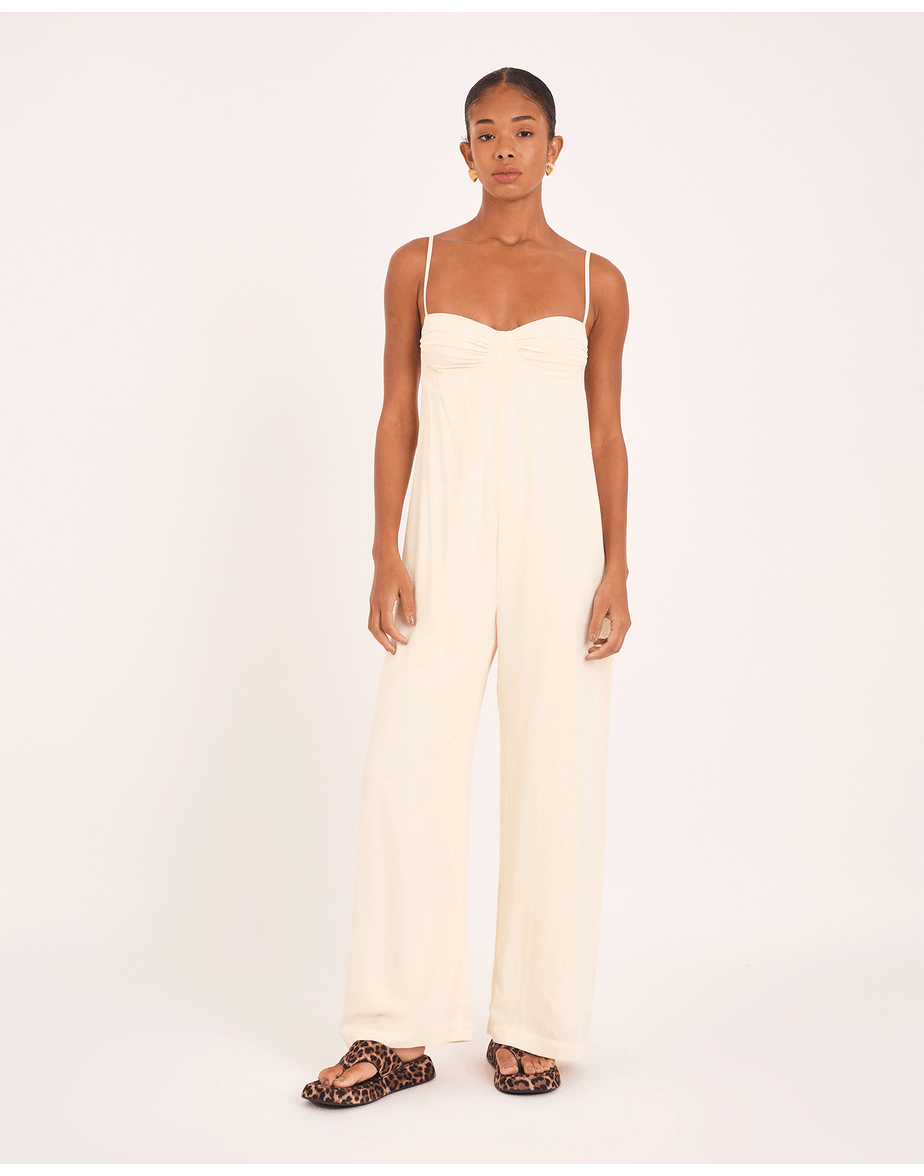 Macacão bossa vin off-white