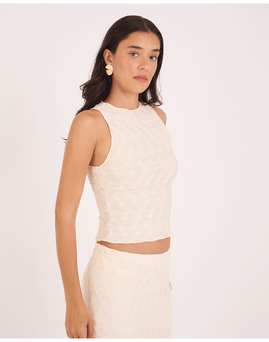 Blusa salina tex off-white