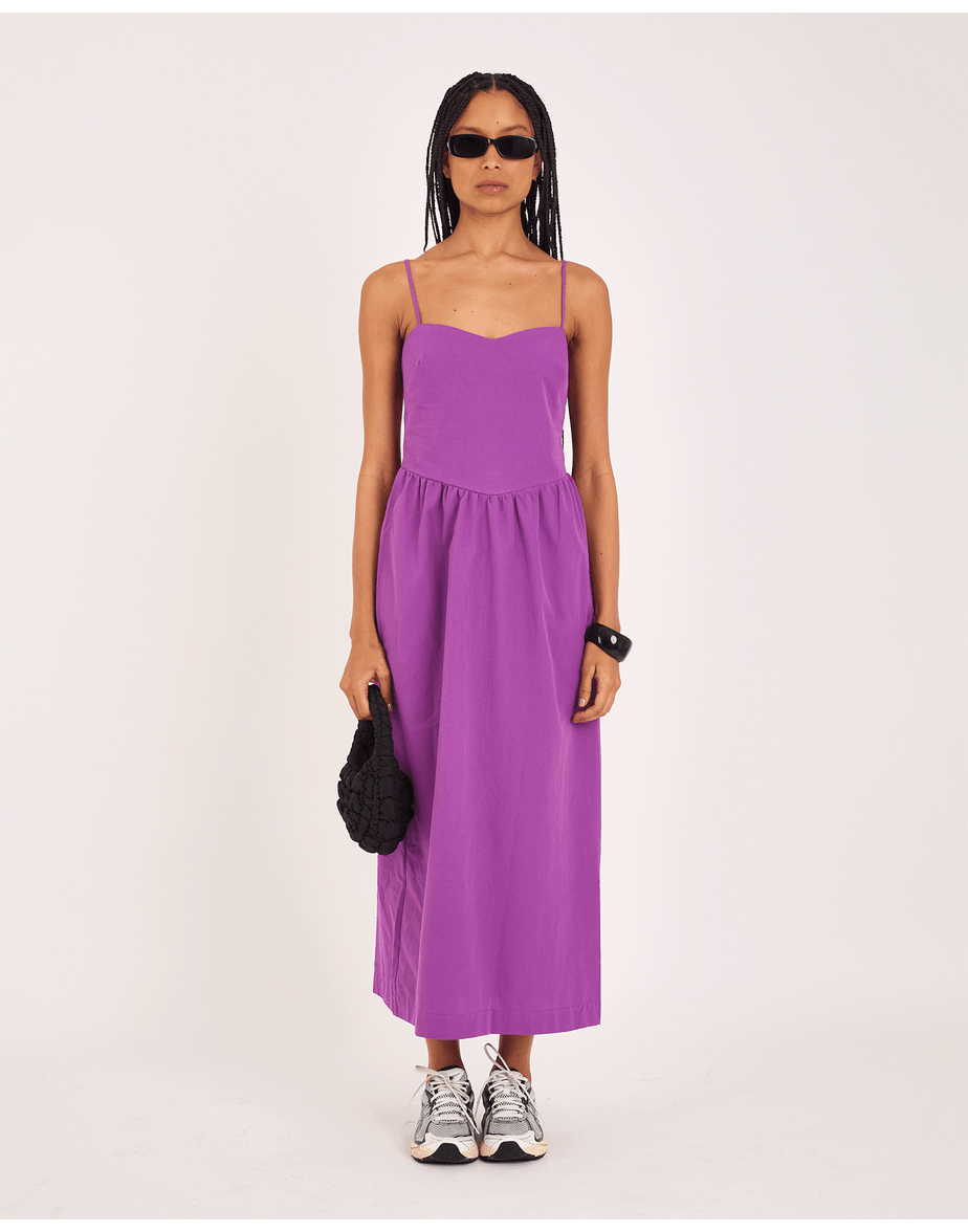 Vestido color kai roxo