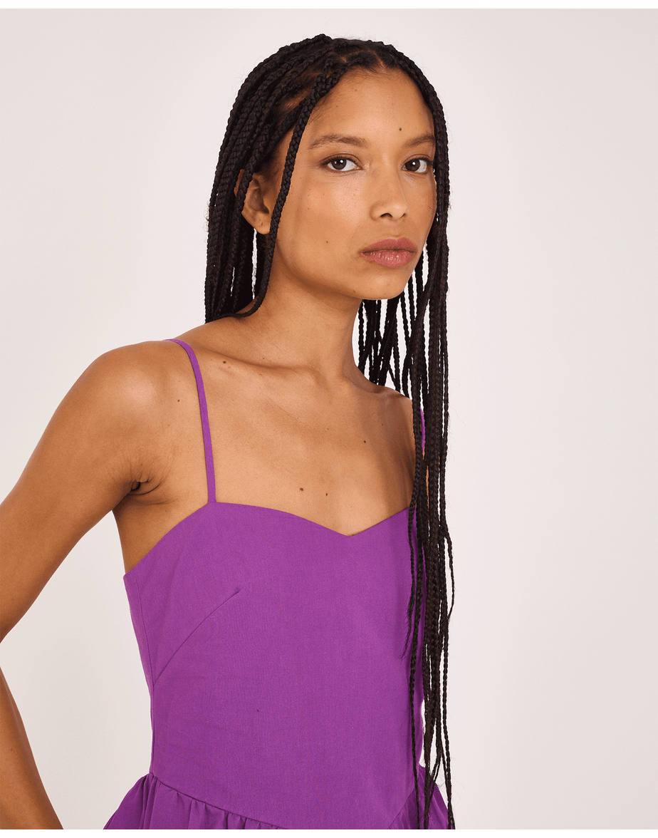 Vestido color kai roxo