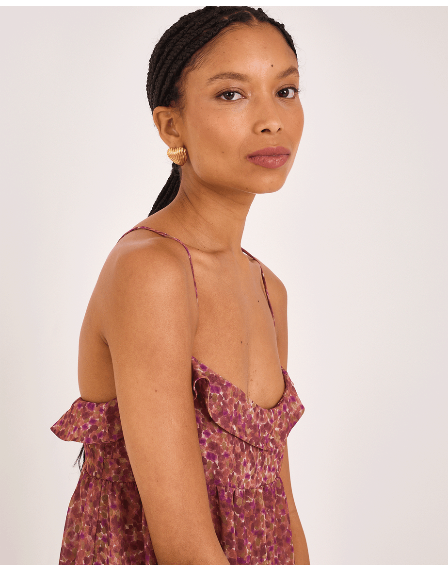 Vestido liberty kai estampado