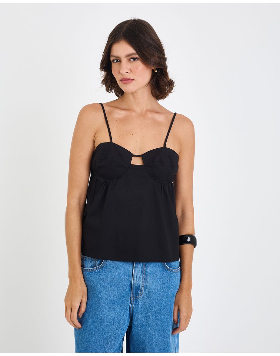 Blusa julieta inv preto