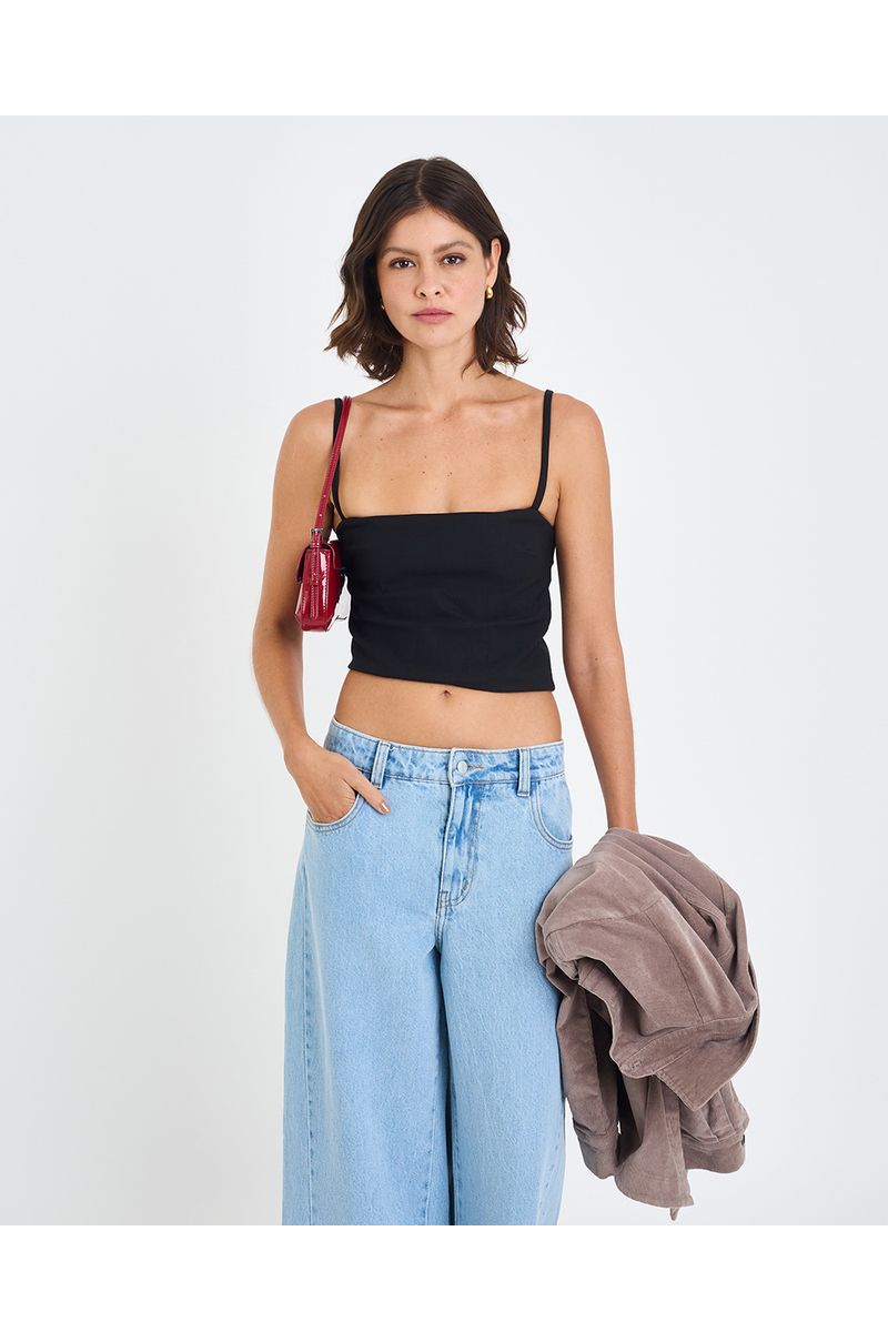Top reto bengaline inv preto