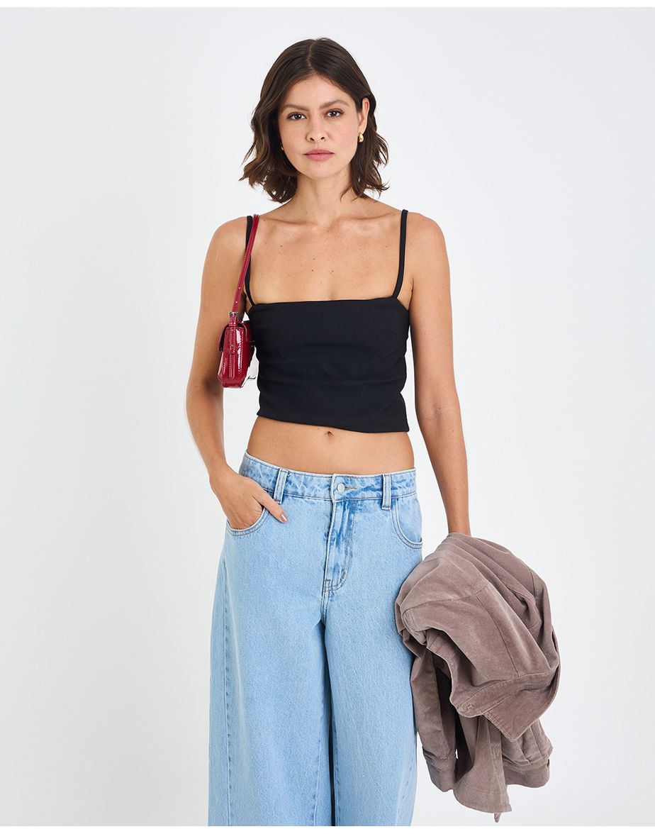 Top reto bengaline inv preto