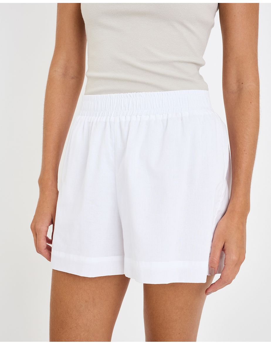 Short basic inv branco