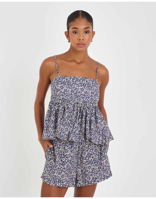Blusa bata pinot inv estampado