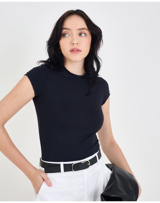 Camiseta lume ebi   preto