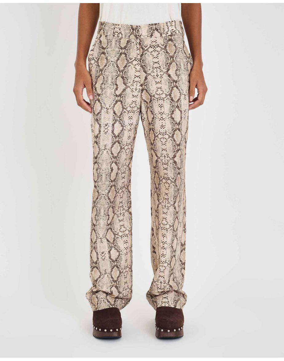 Calça escama ebi estampado