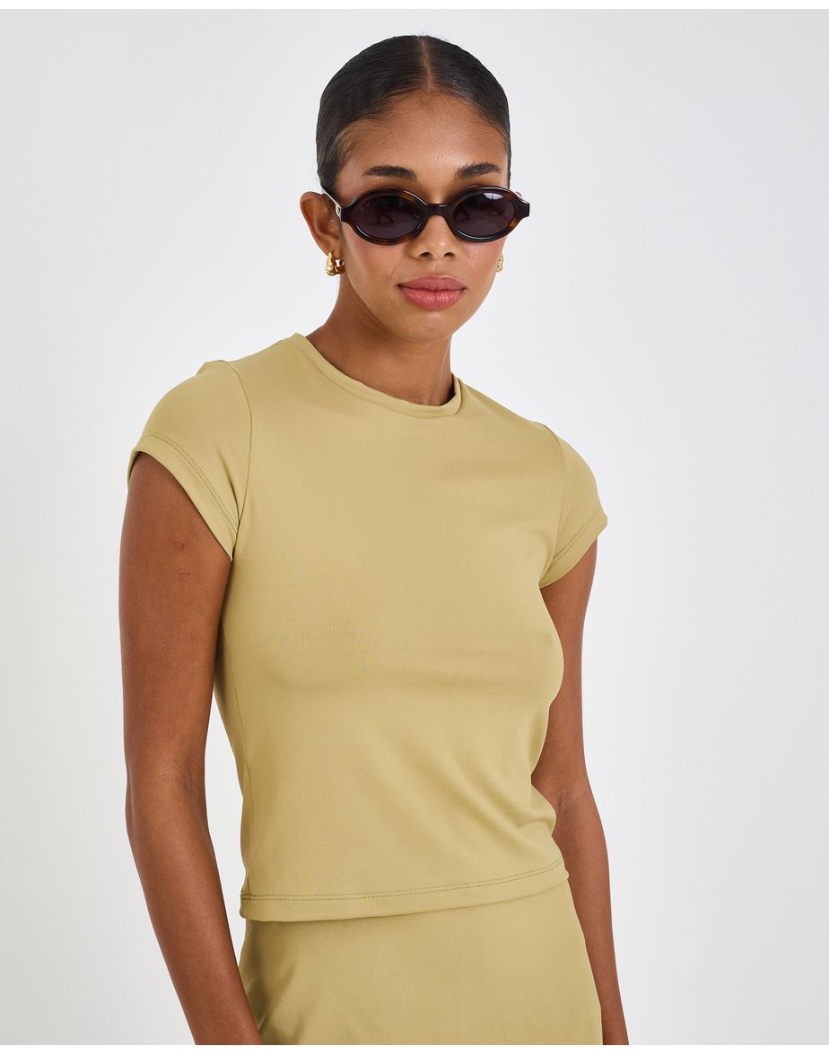 Camiseta lume ebi   verde