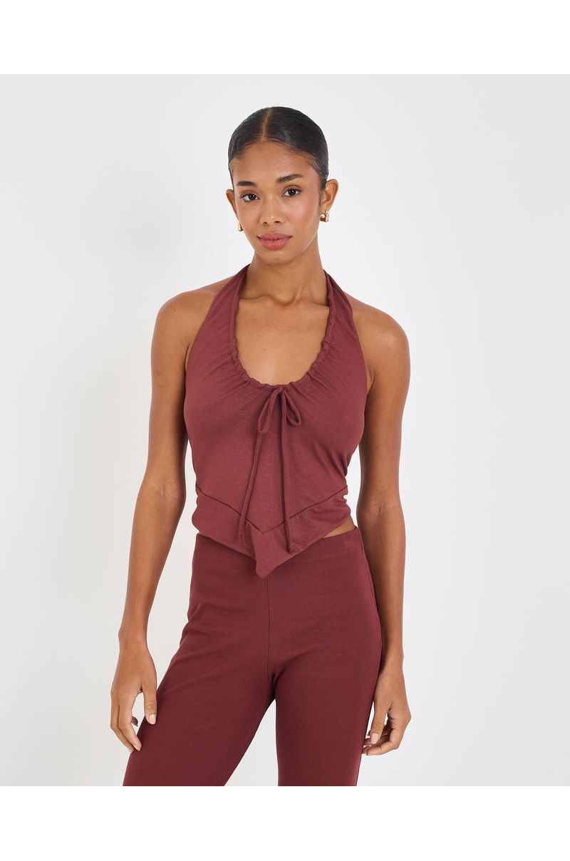 Blusa desire ebi marrom