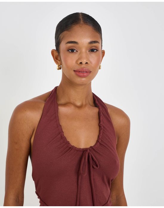 Blusa desire ebi marrom