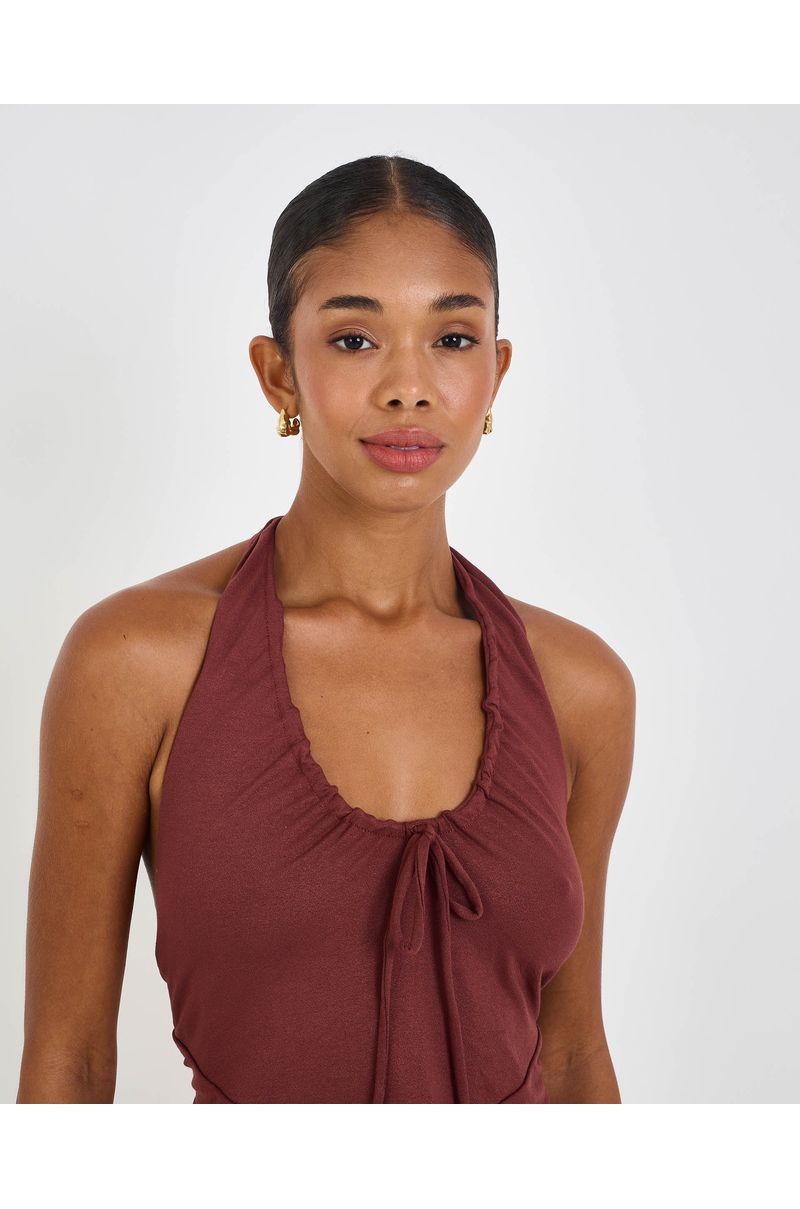 Blusa desire ebi marrom