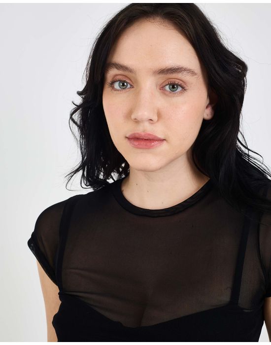 Camiseta tule ebi preto
