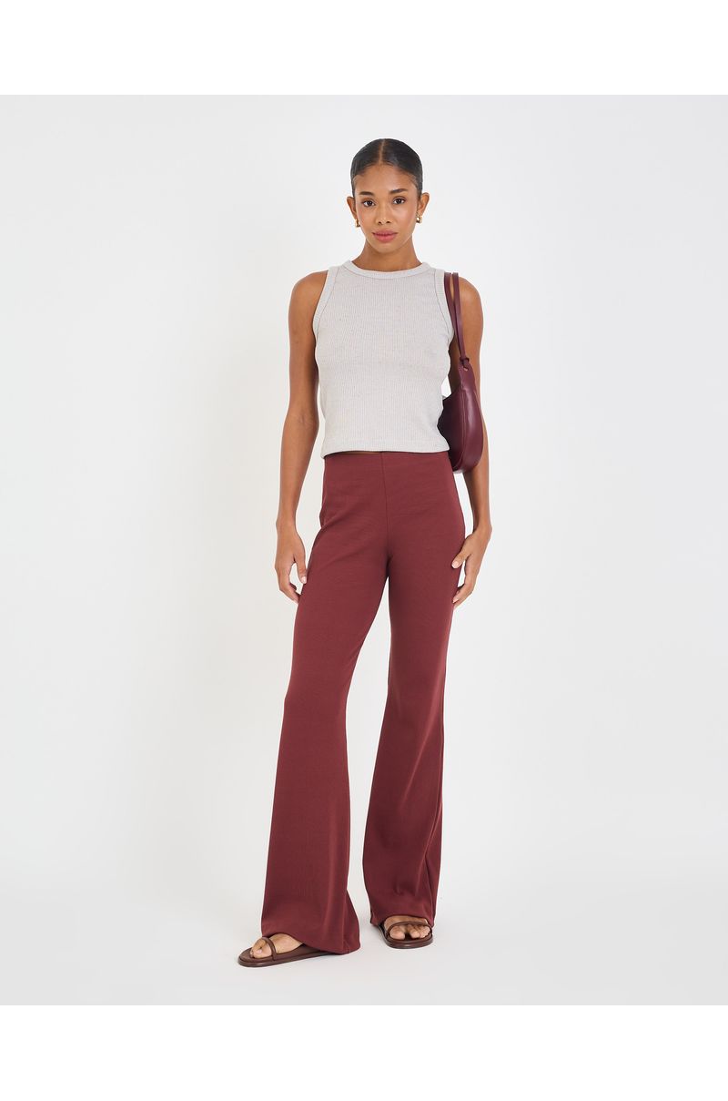 Calça bandage ebi   marrom