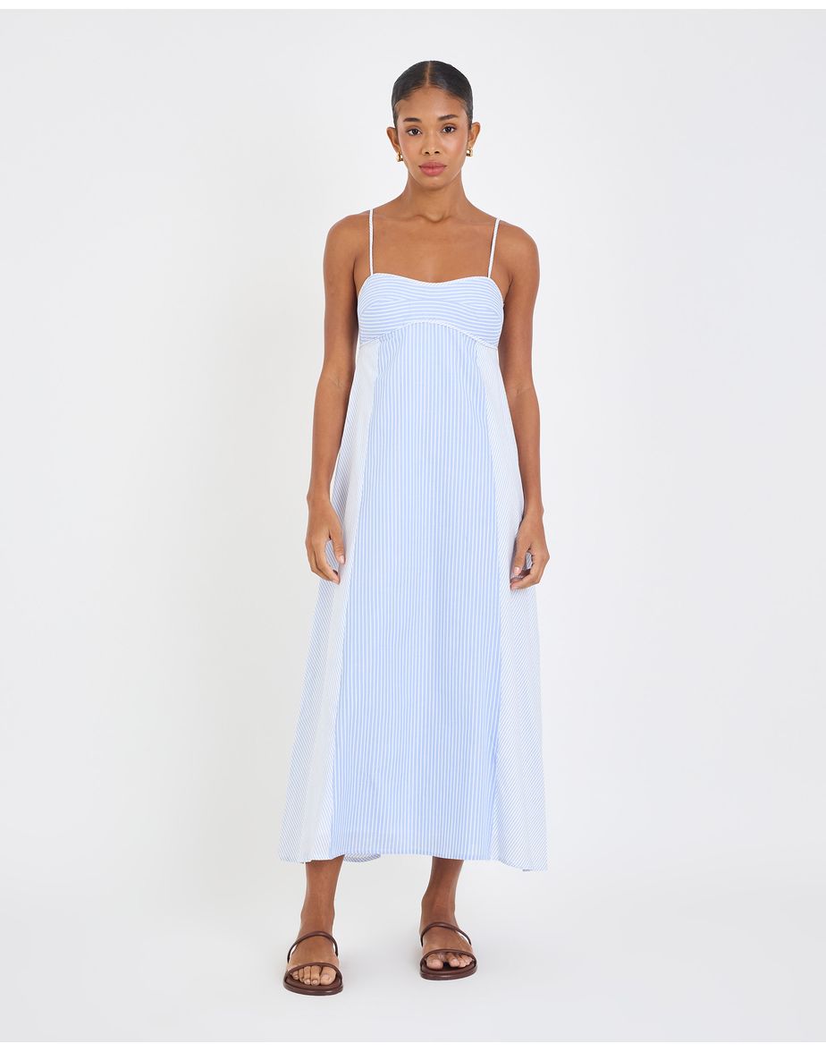 Vestido listrado ebi listrado