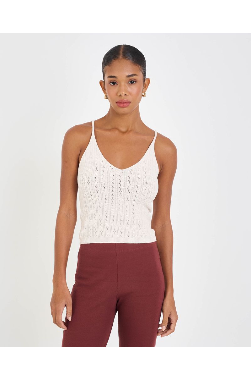 Regata tricot ebi off-white