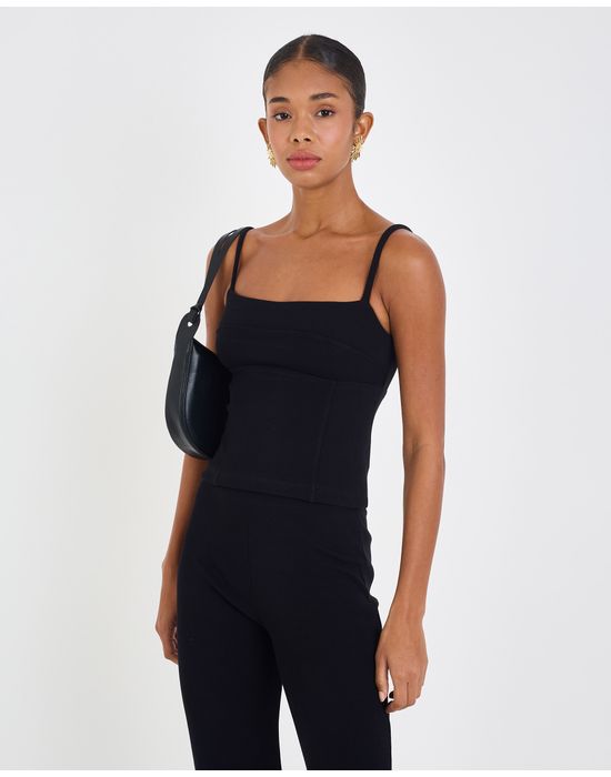 Blusa bandage ebi   preto