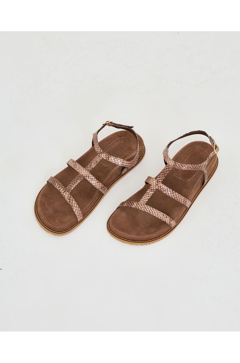 Sandália fendi ebi estampado