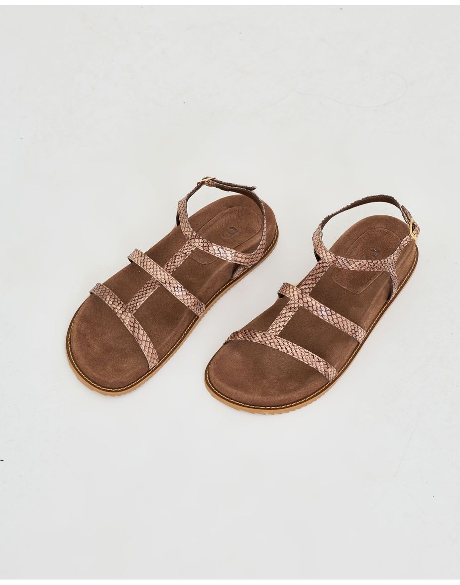 Sandália fendi ebi estampado