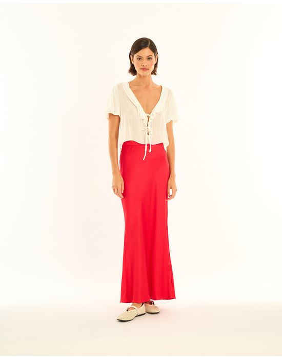 Saia slim ala vermelho