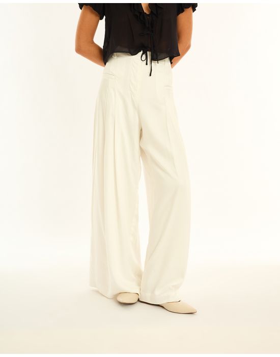 Calça slim ala off-white