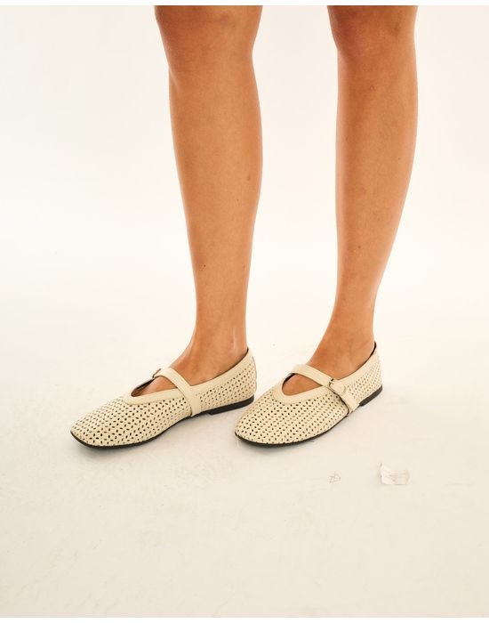 Sapatilha bolonha ala off-white