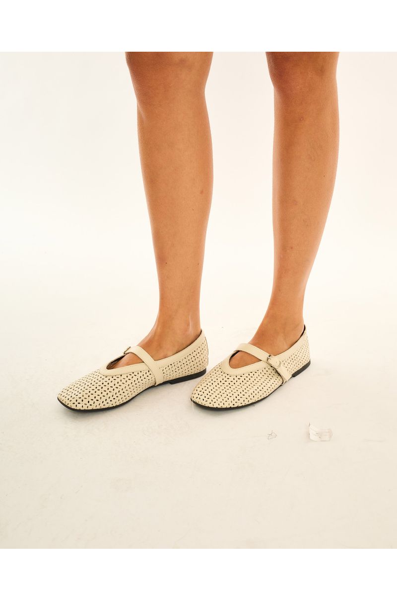Sapatilha bolonha ala off-white