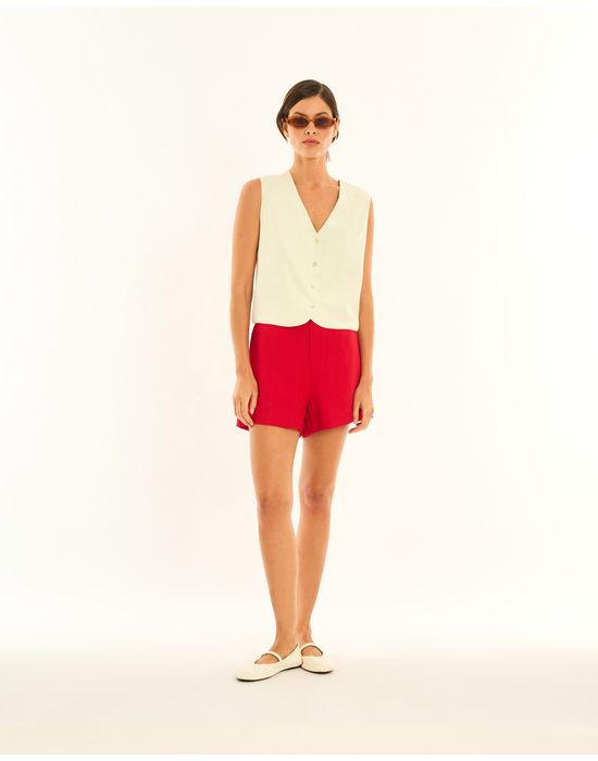Colete sut  off-white