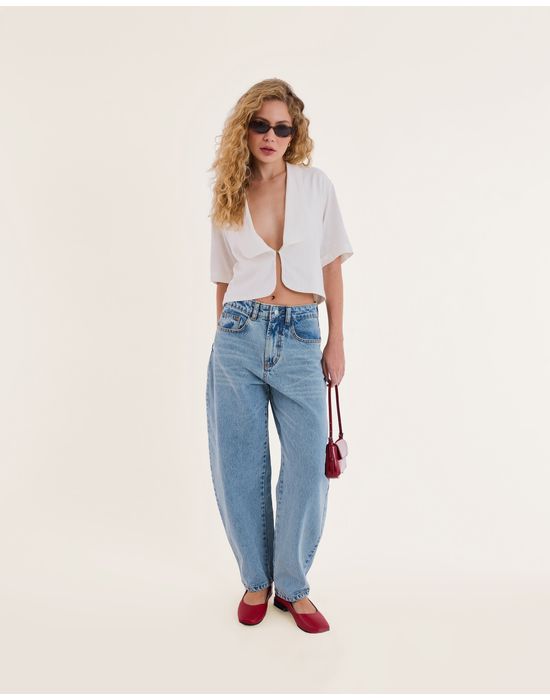 Calça jeans tec jeans