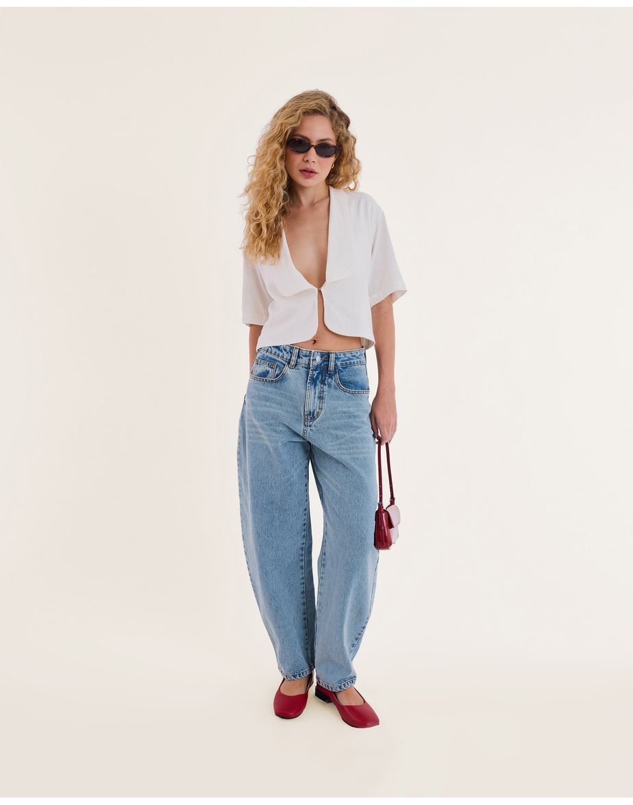 Calça jeans tec jeans