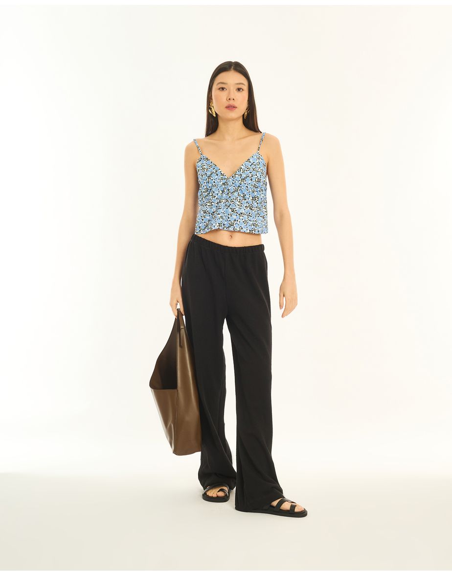 Blusa liberty nav estampado