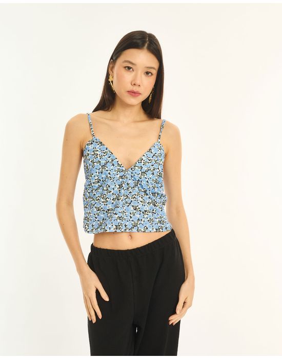 Blusa liberty nav estampado