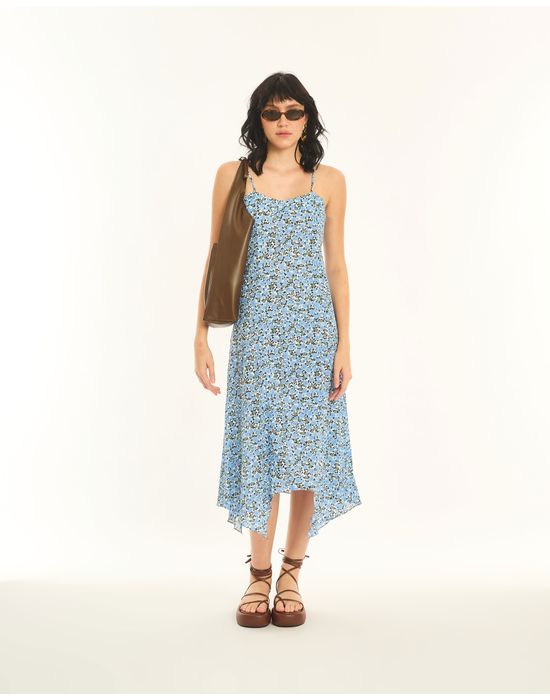 Vestido liberty nav estampado