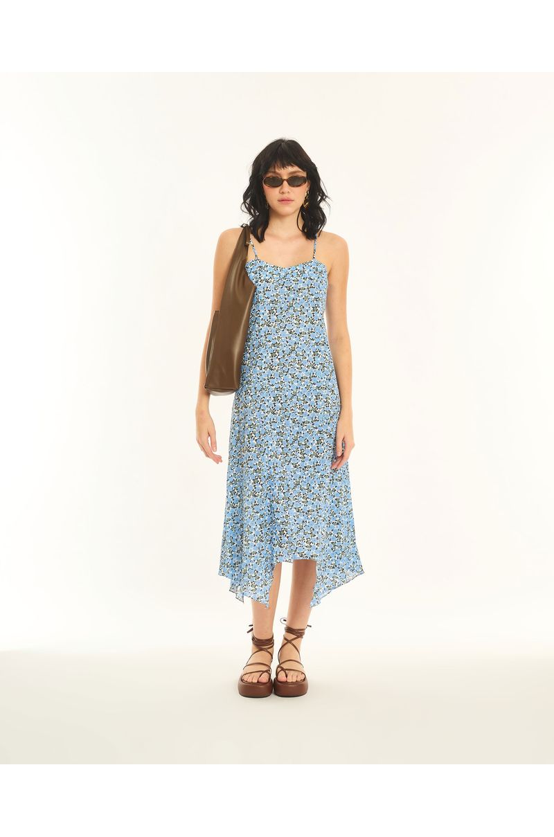 Vestido liberty nav estampado
