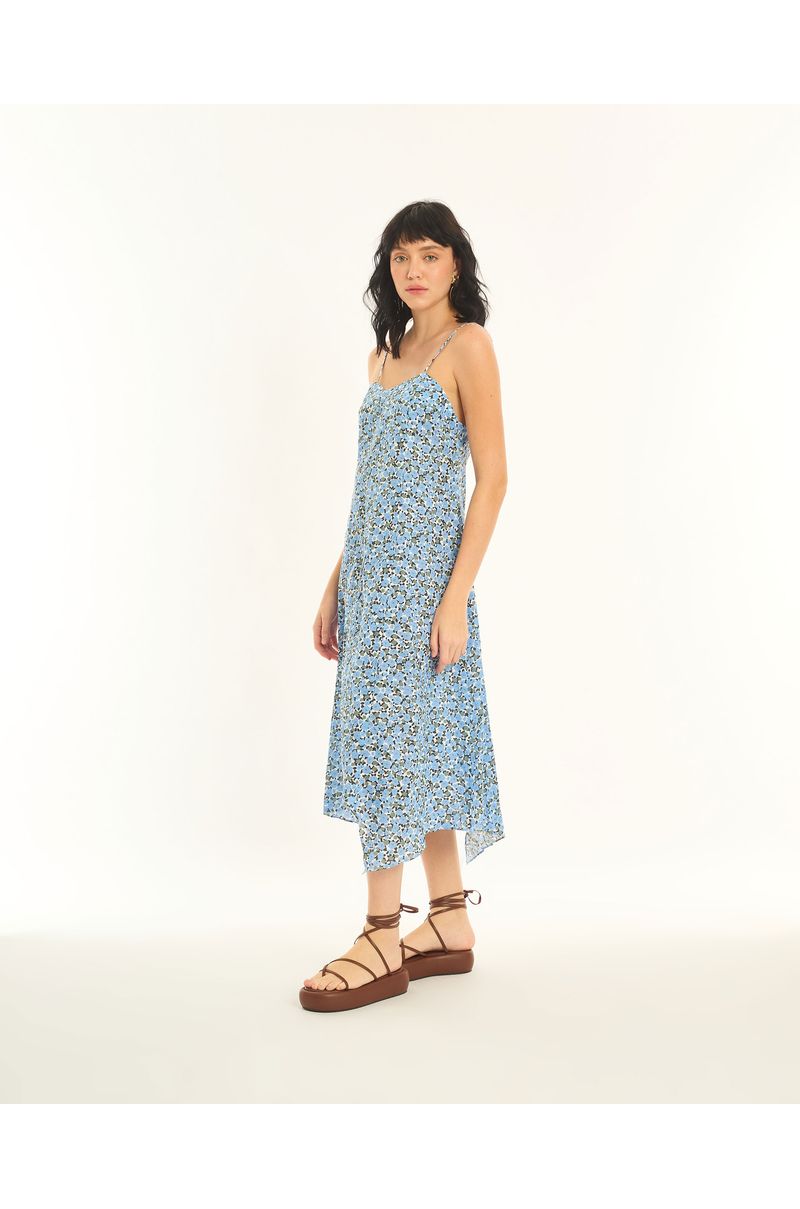 Vestido liberty nav estampado