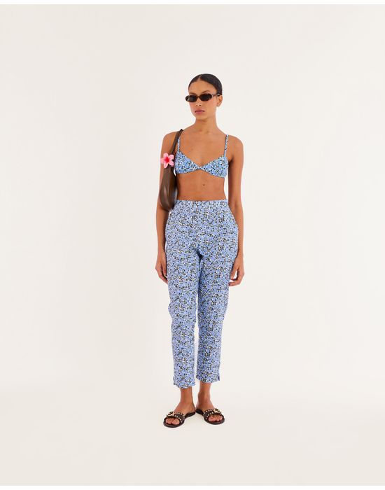 Calça liberty nav estampado