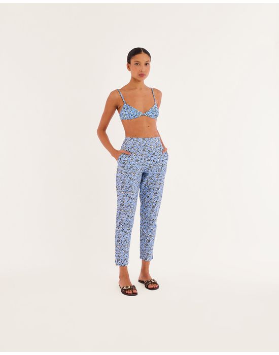 Calça liberty nav estampado