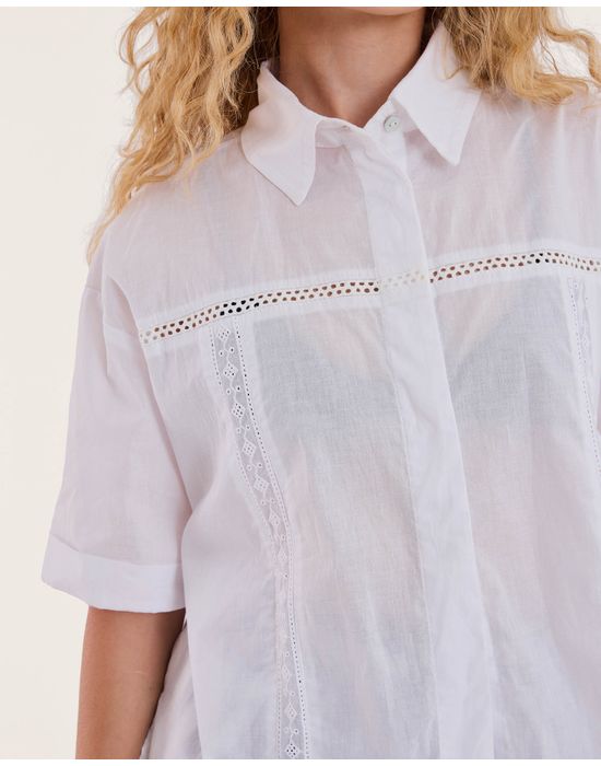Blusa orla bos off-white