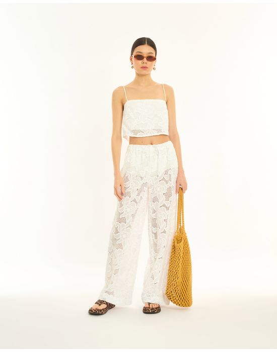 Top dolce bos branco