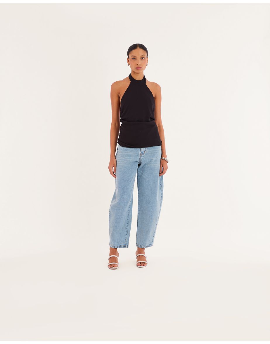 Blusa frente bos preto