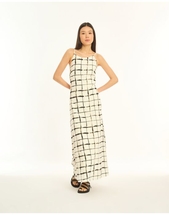 Vestido kasra kas estampado