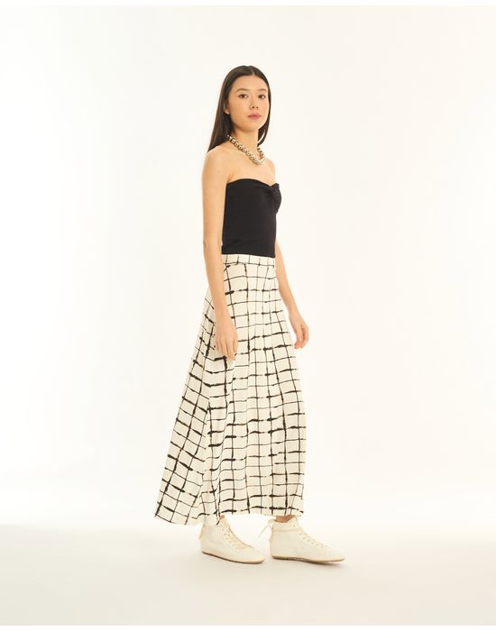 Saia kasra kas estampado