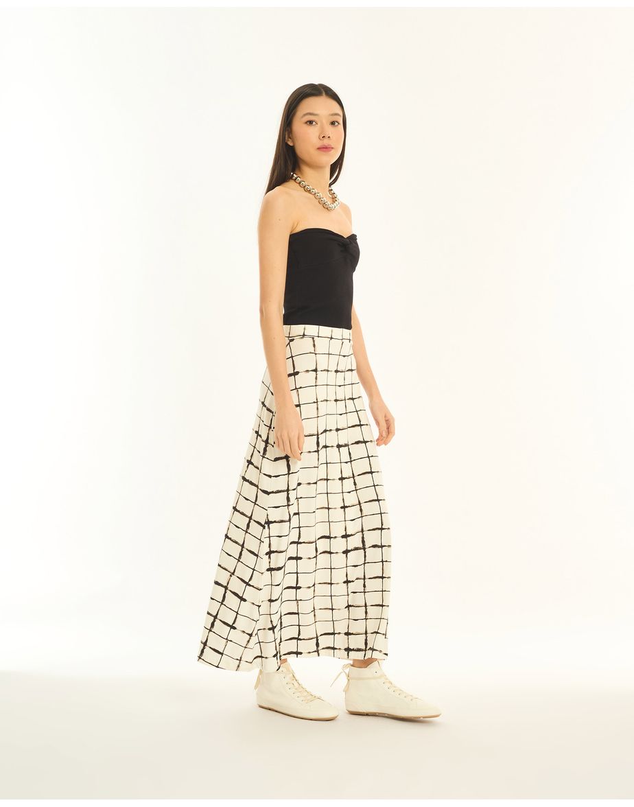 Saia kasra kas estampado