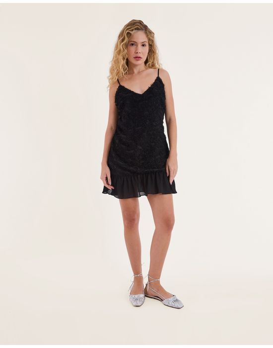 Vestido maya kas preto