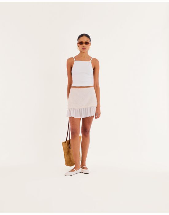 Saia maya kas off-white