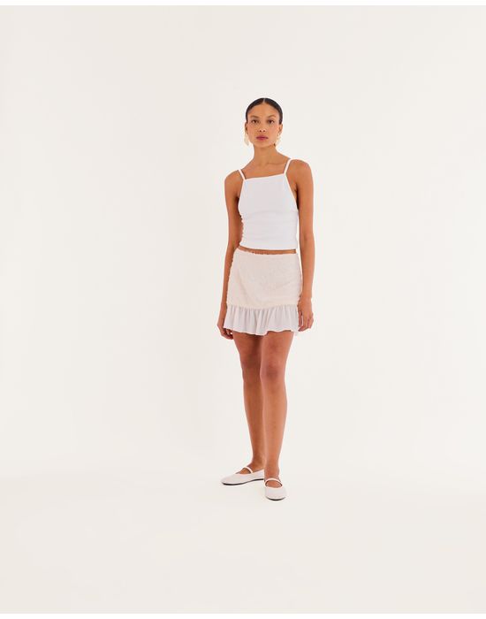 Saia maya kas off-white